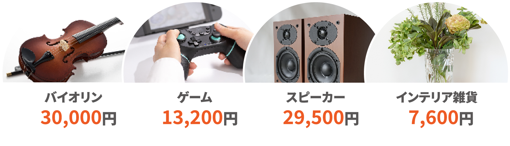 バイオリン・ゲーム・スピーカー・インテリア雑貨買取価格
